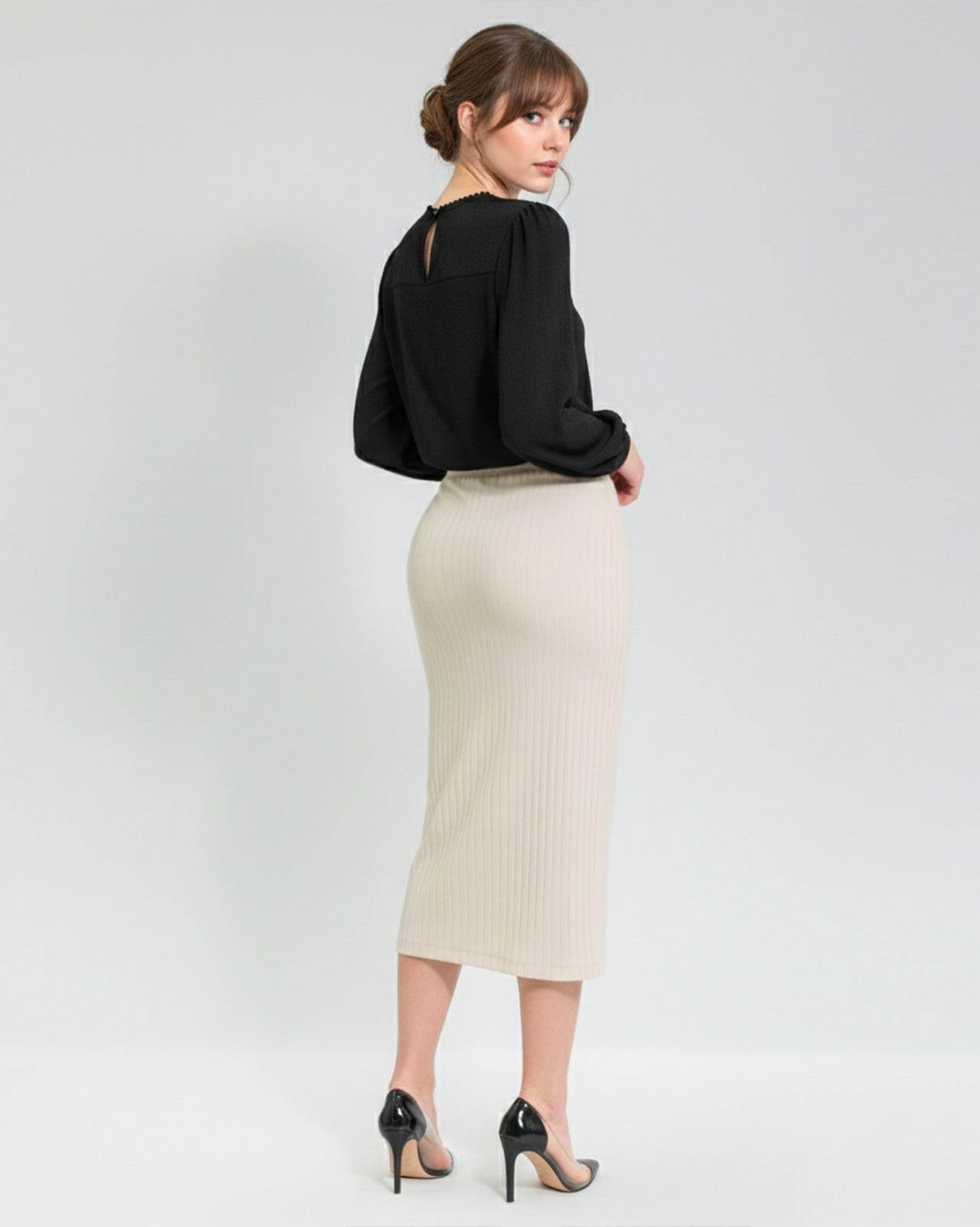 Falda dama Gibson