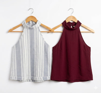 Blusa Fashion Chic de Lino fino