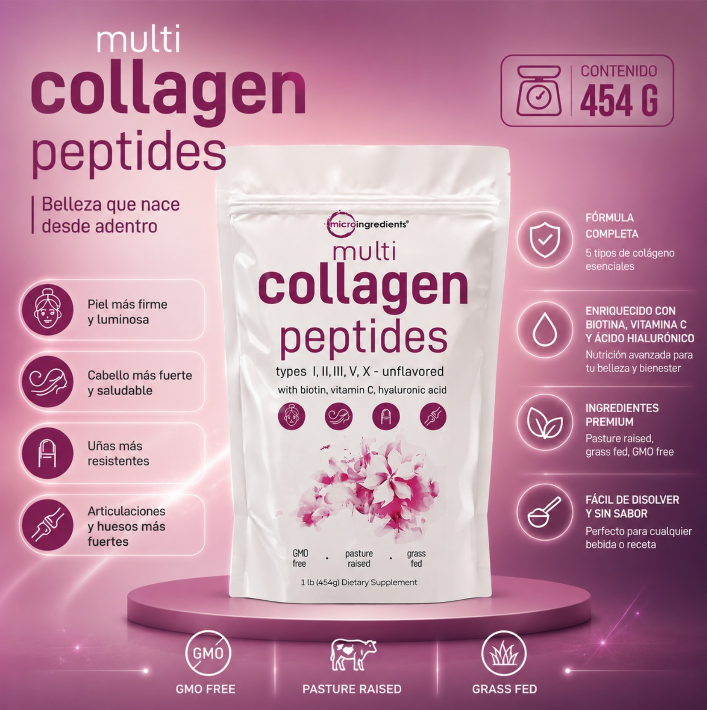 Multi Collagen Peptides en Polvo