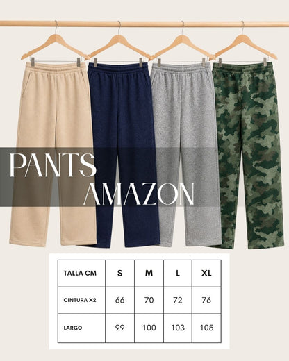 Combo de 3 Pants Amazon Essential Men