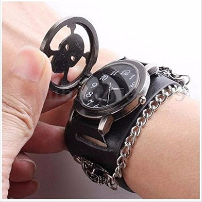 Reloj Pulsera Estilo Calavera