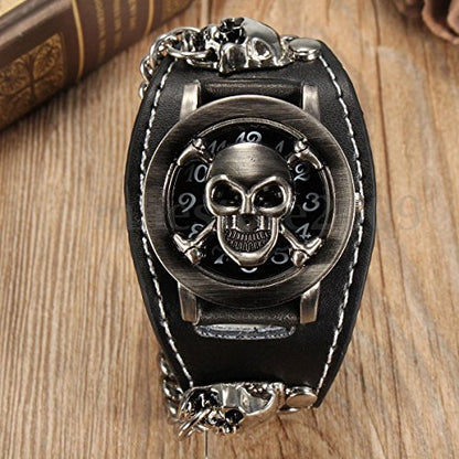 Reloj Pulsera Estilo Calavera