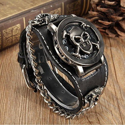 Reloj Pulsera Estilo Calavera