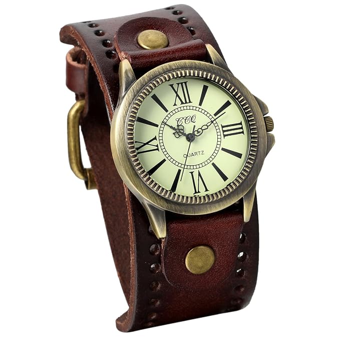 Reloj Vintage de Pulsera Ancha