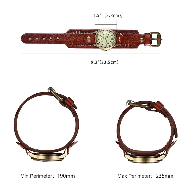 Reloj Vintage de Pulsera Ancha