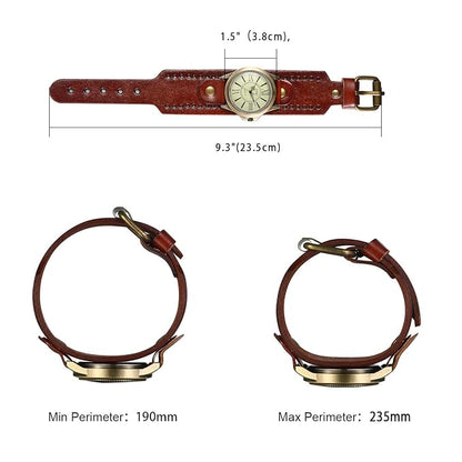 Reloj Vintage de Pulsera Ancha