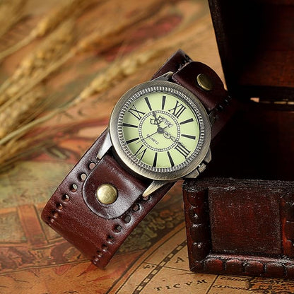 Reloj Vintage de Pulsera Ancha